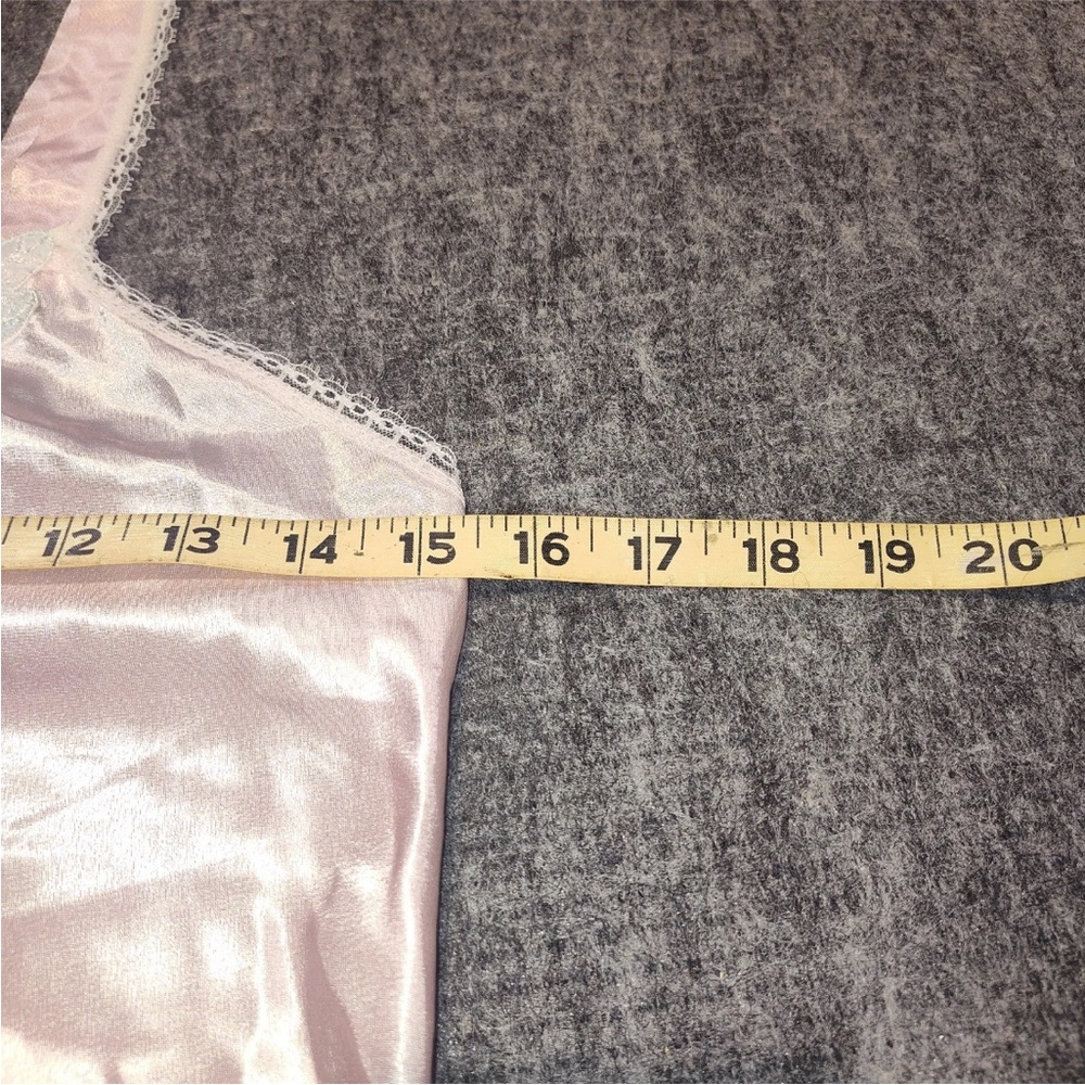 Vtg Silky Teddie Ruffles & Lace Lingerie Lily of France Sleepwear Sz Small USA - Picture 4 of 9